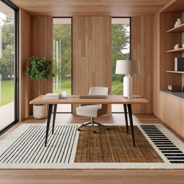 4th of july sales rug in neutral office