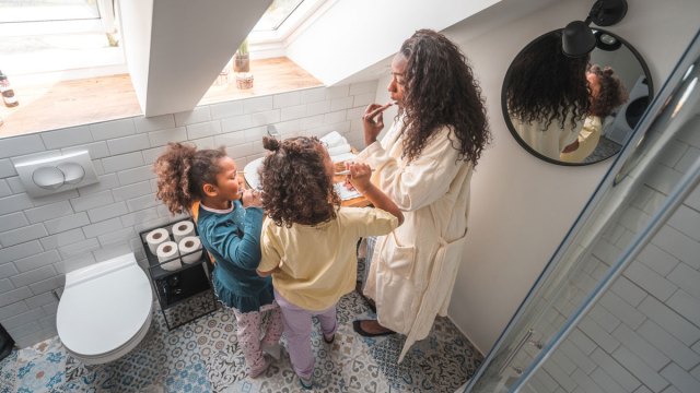 the bathroom is where some of the germiest places in your home live