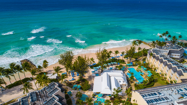 Aerial image of Turtle Beach All-inclusive for famlies