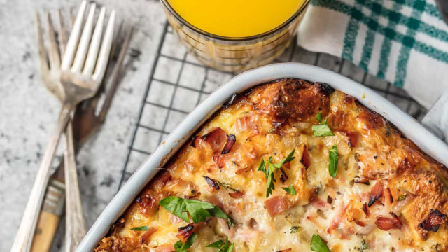 Make-ahead breakfast casserole